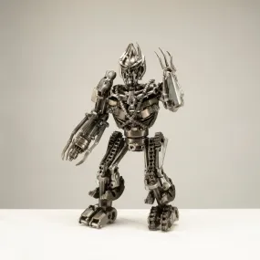 16 Megatron Inspired Recycled Metal Art Sculpture