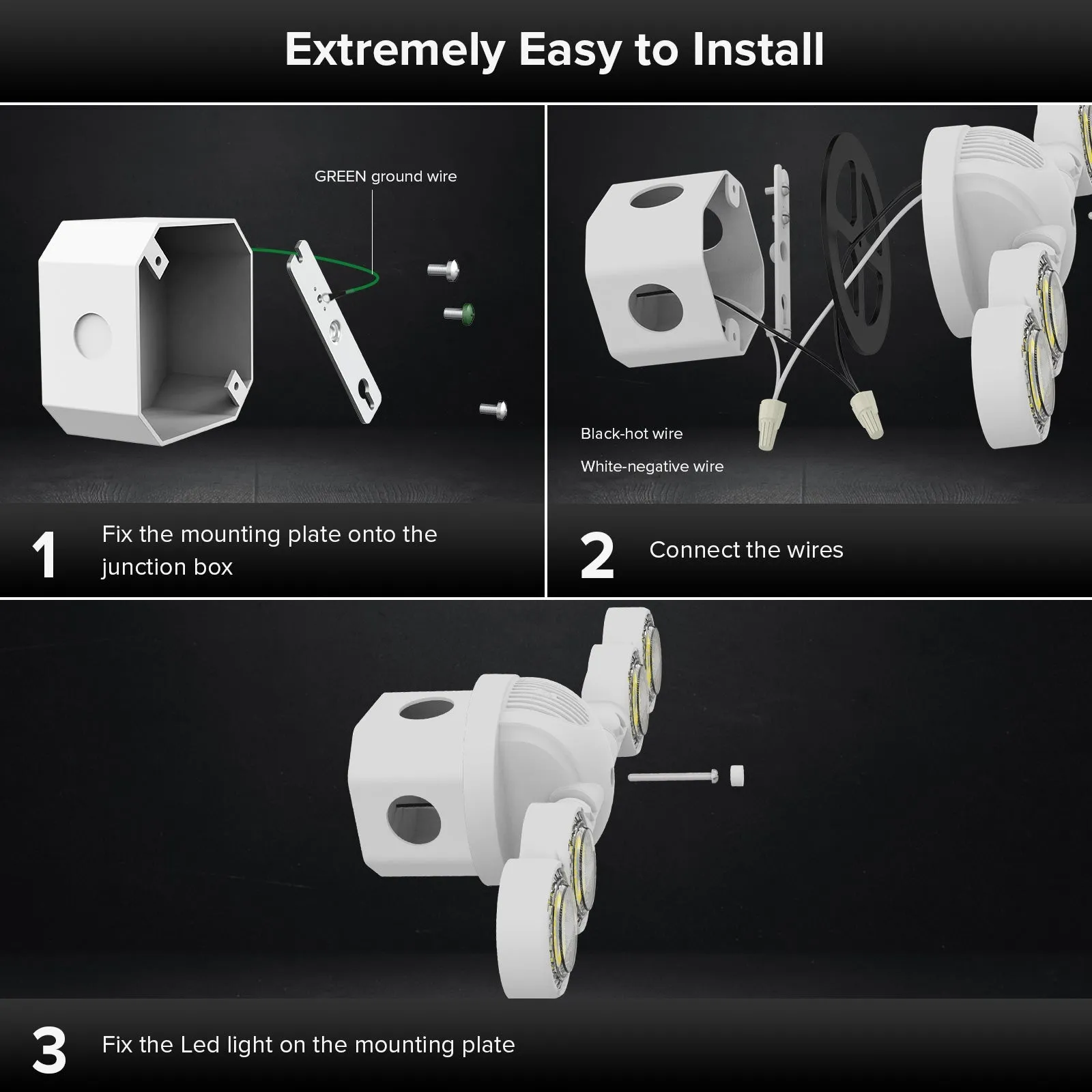 30W LED Security Light (Dusk to Dawn) (2-pack)(US ONLY)