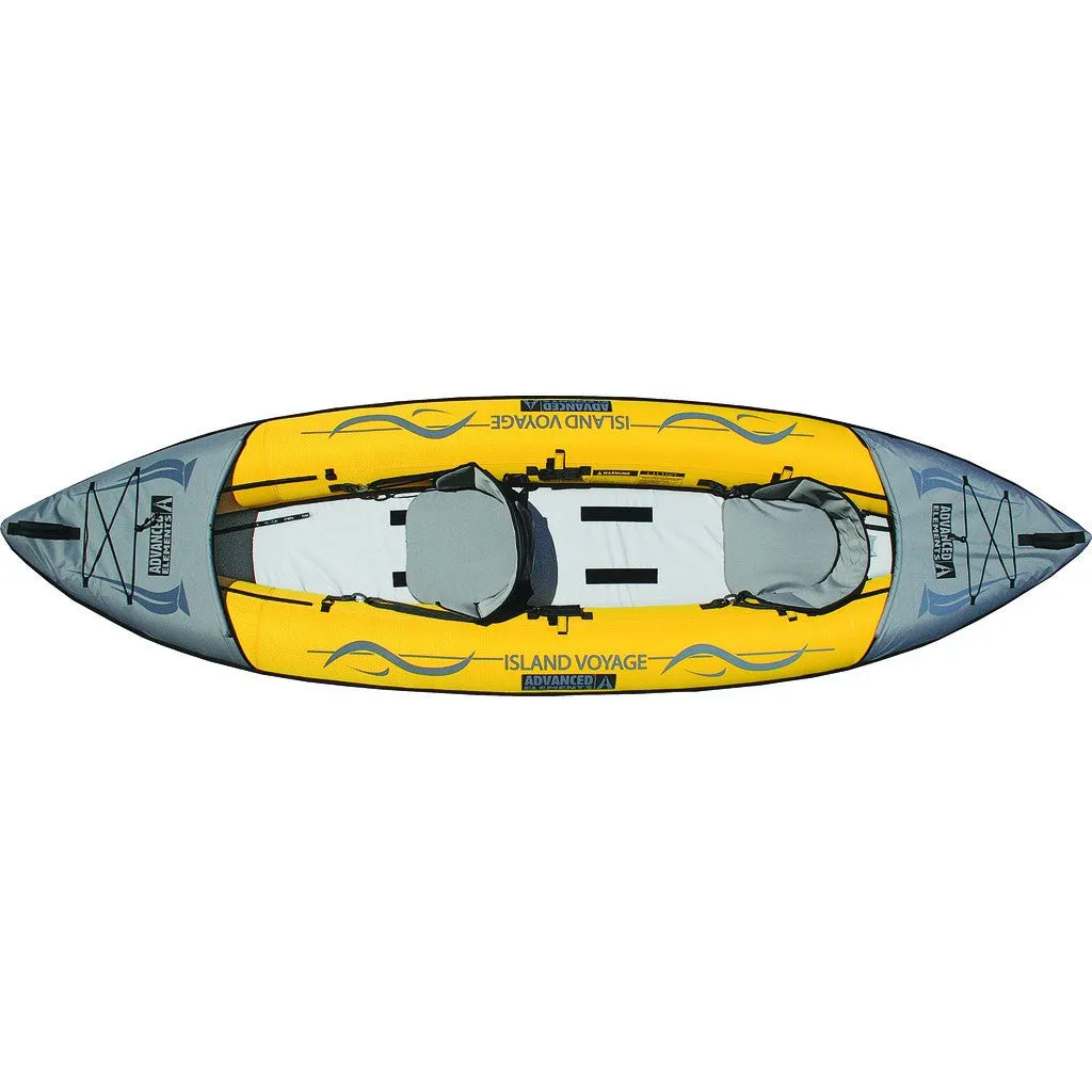 Advanced Elements Island Voyage2 Kayak | Yellow/Gray