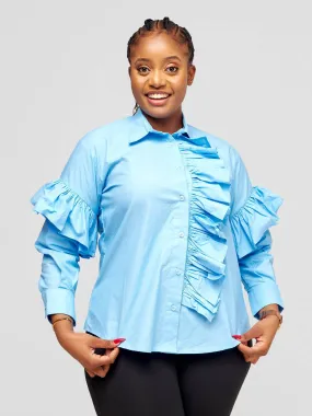 Afafla Leita Top - Blue