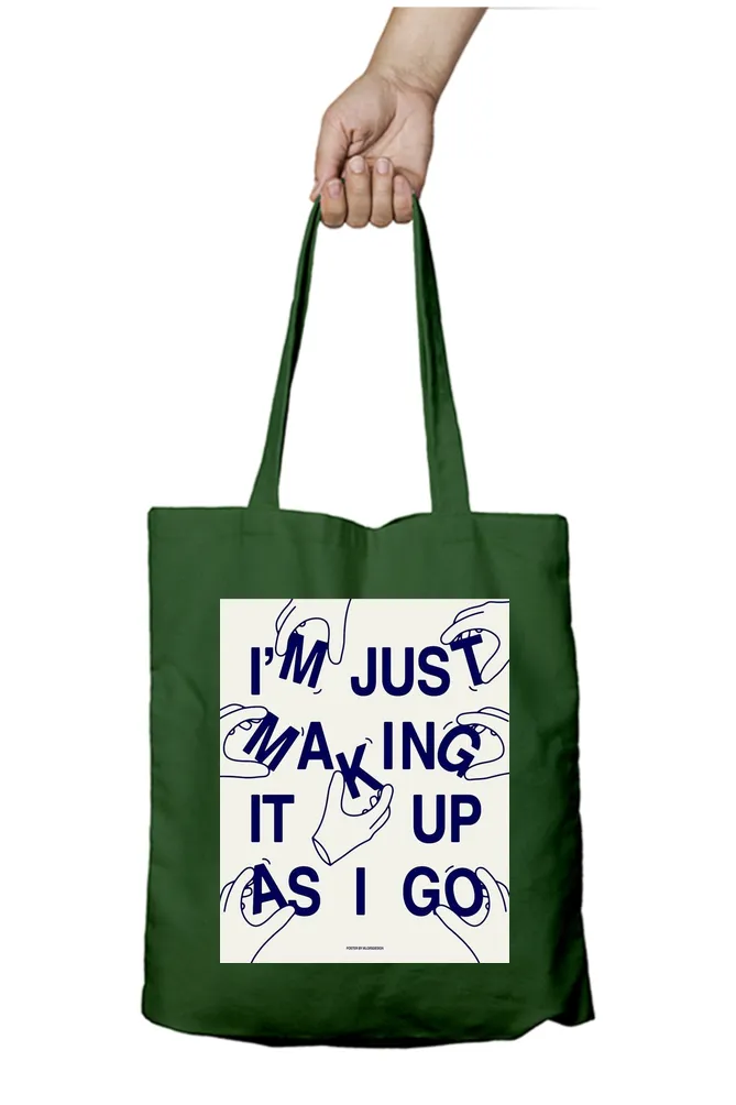 As You Go Express Abstract Tote Bag