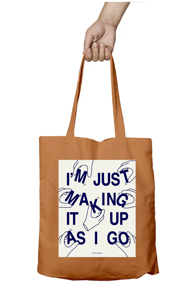 As You Go Express Abstract Tote Bag