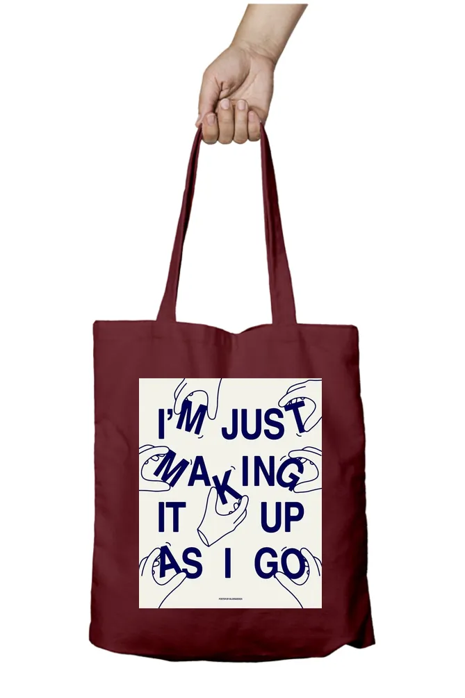 As You Go Express Abstract Tote Bag