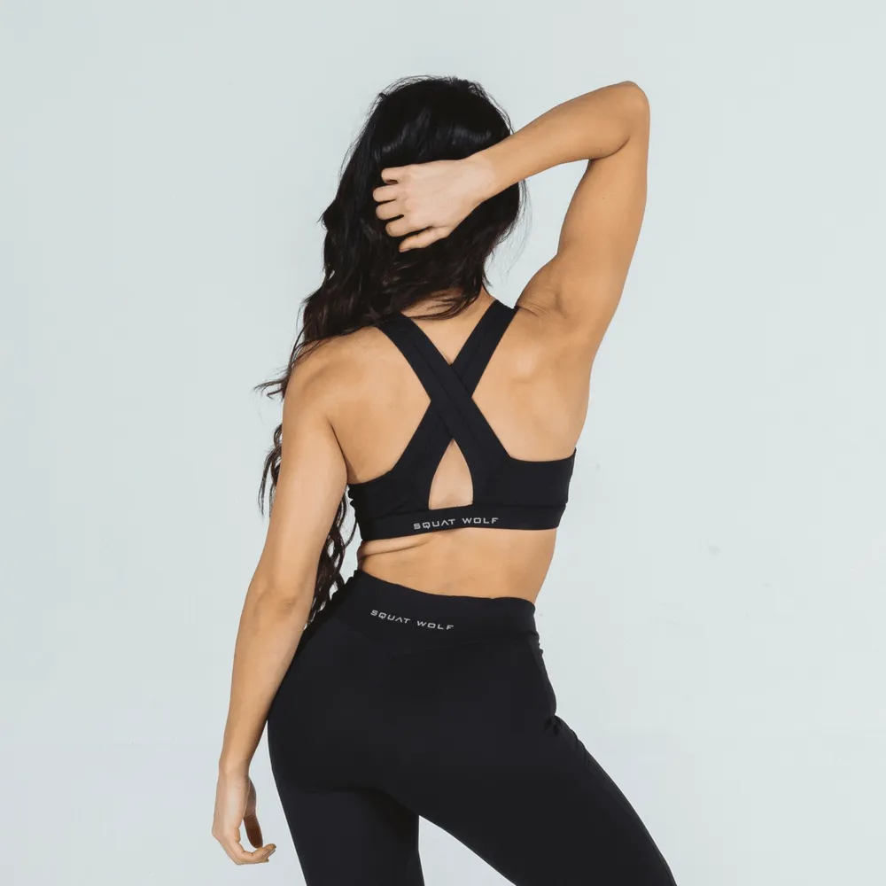 Athena Black Look | Bra   Leggings