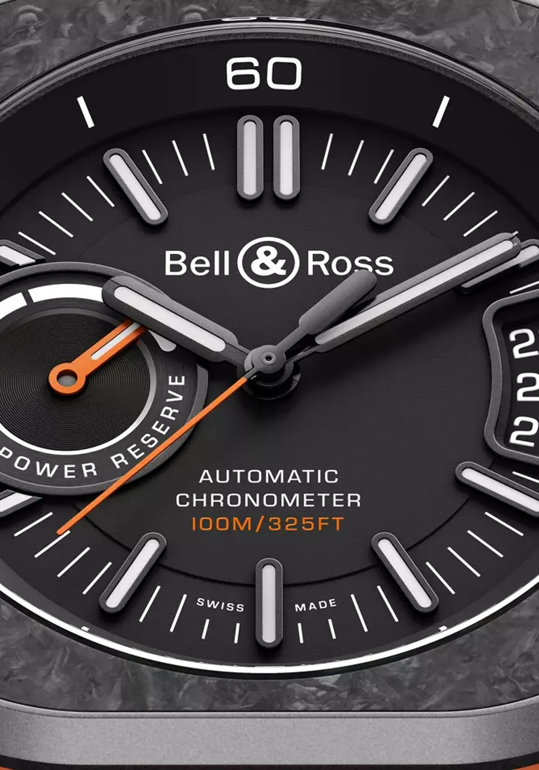 Bell & Ross BR-X5 Carbon Orange | Strap | LE500