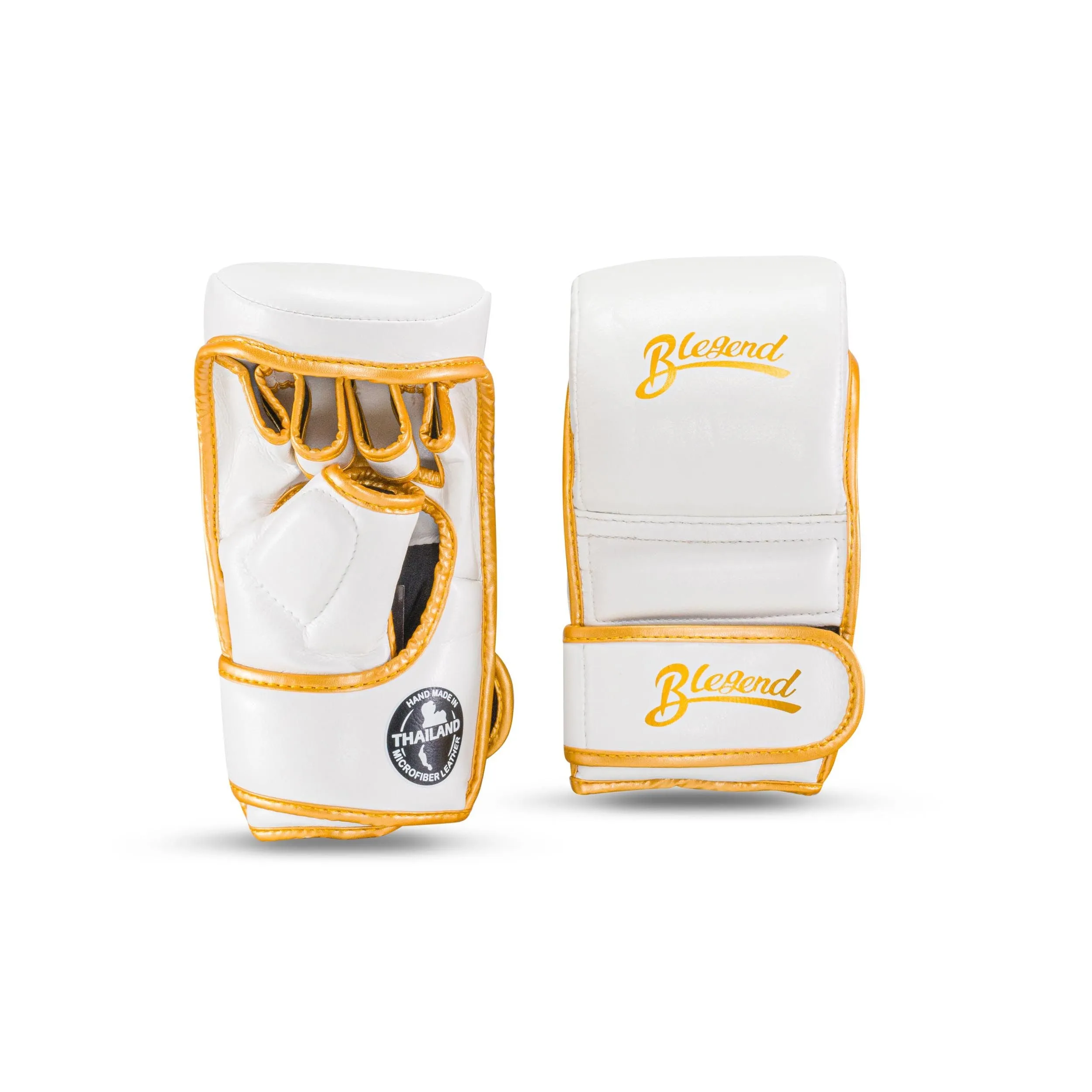 Blegend MMA Gloves Champion 3x White Gold