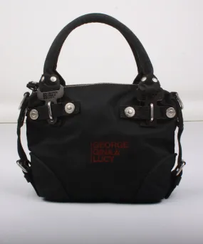 BOLSO MINI DE MANO NEGRO de GEORGE GINA & LUCY