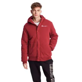 Campera Champion Reverse Weave Puffer Bordó