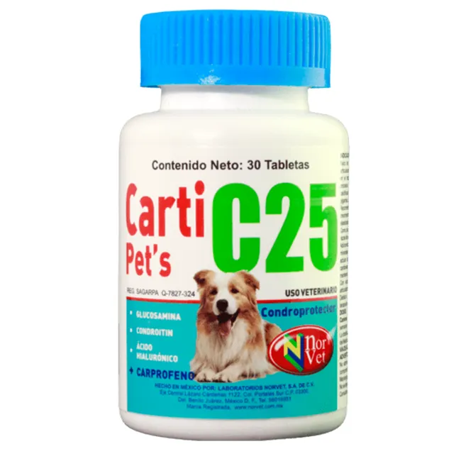 Carti Pets C 25, 30 Tabletas - Norvet