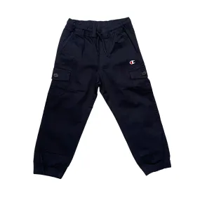 Champion Cargo sports trousers with elastic and big pockets for boys 306767 KK001 black