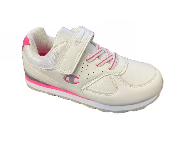 Champion girl's shoe with tear Low Cut Shoe Erin S31409-F19-WW007 white