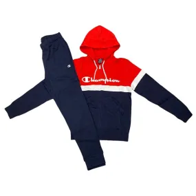 Champion Hooded Full Zip Tracksuit 217413 BS501 NNY red-navy