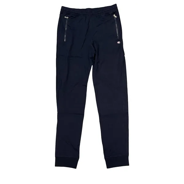 Champion Legacy Authentic Pro Jersey men's tracksuit trousers with zip at the pockets 217435 BS501 NNY navy