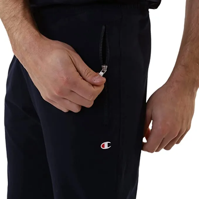 Champion Legacy Authentic Pro Jersey men's tracksuit trousers with zip at the pockets 217435 BS501 NNY navy