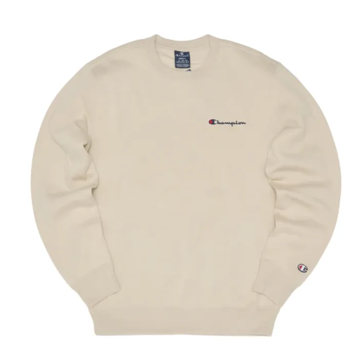 Champion men's crewneck sweatshirt 219209 ES057 beige