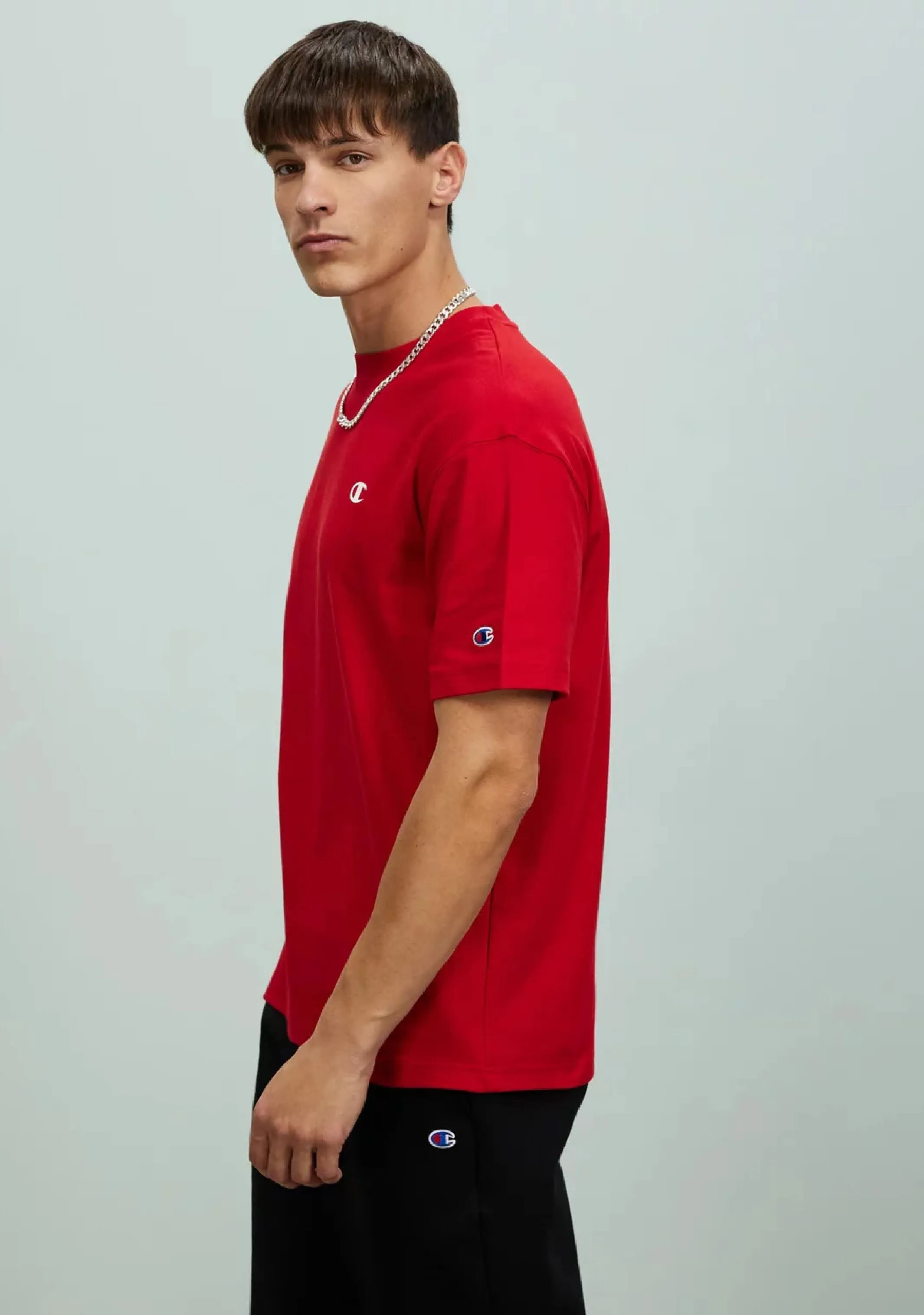 Champion Mens Rochester Base Tee <BR> AV9EN IWX