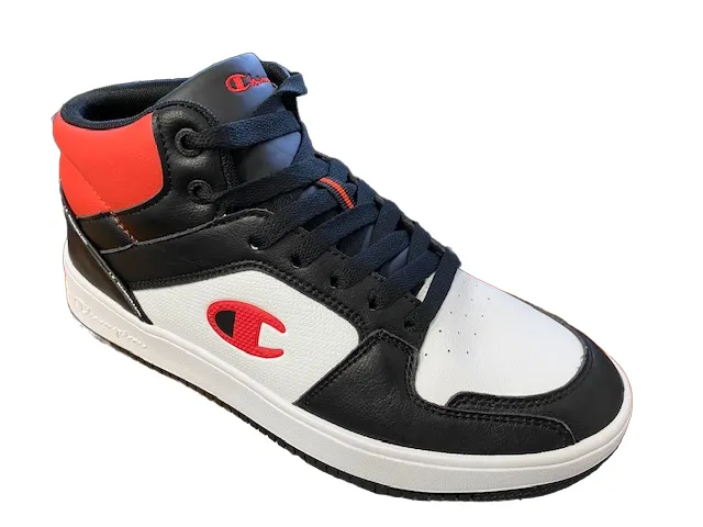 Champion Rebound 2.0 Mid men's high shoe S21907 KK003 black-white-red