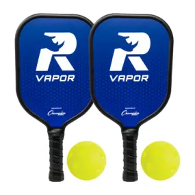 Champion Sports Rhino Pickleball Vapor 2 Player Set