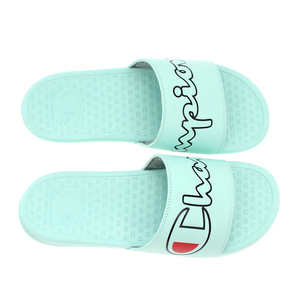 Champion Superslide Waterfall Green Script Slides