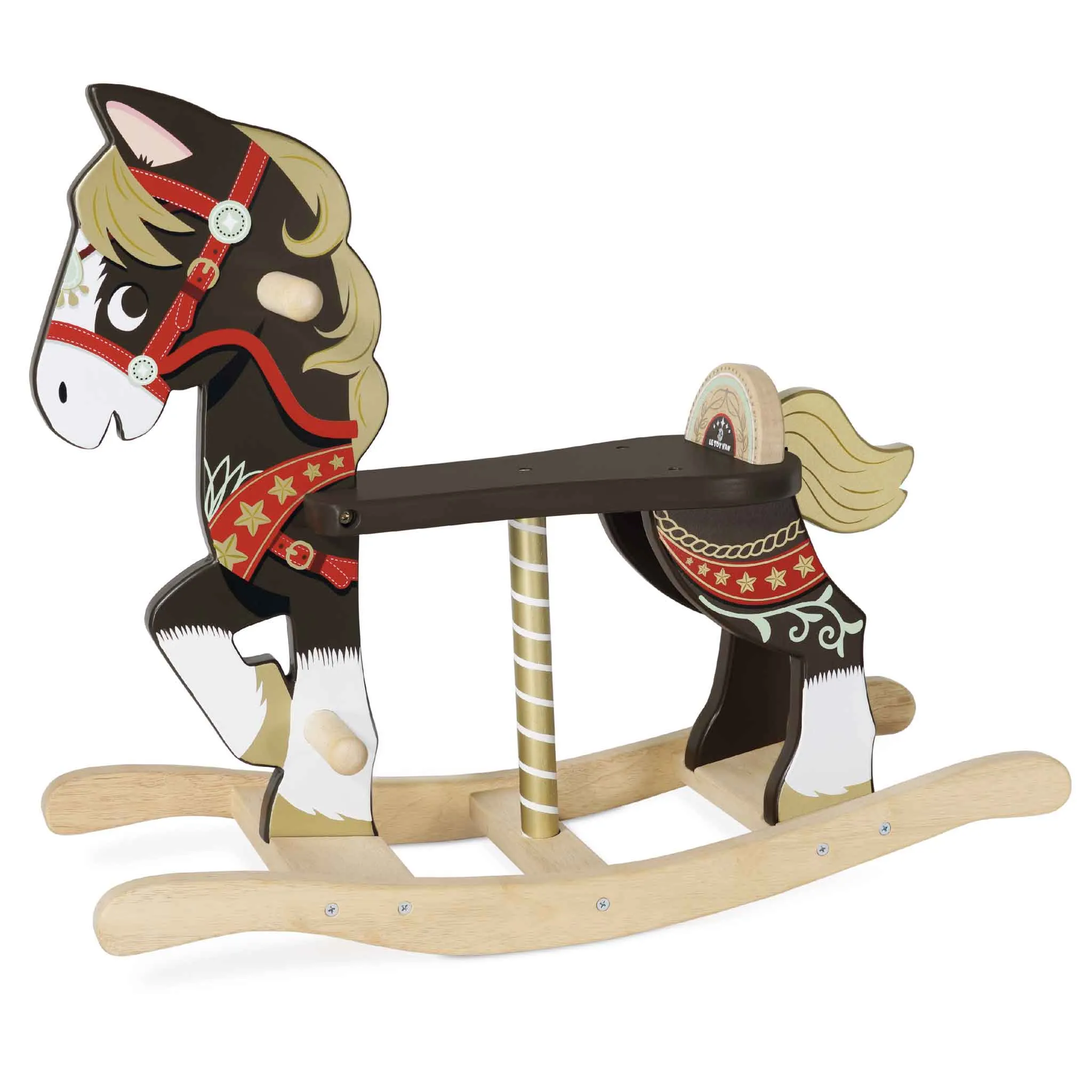 Classic Wooden Rocking Horse