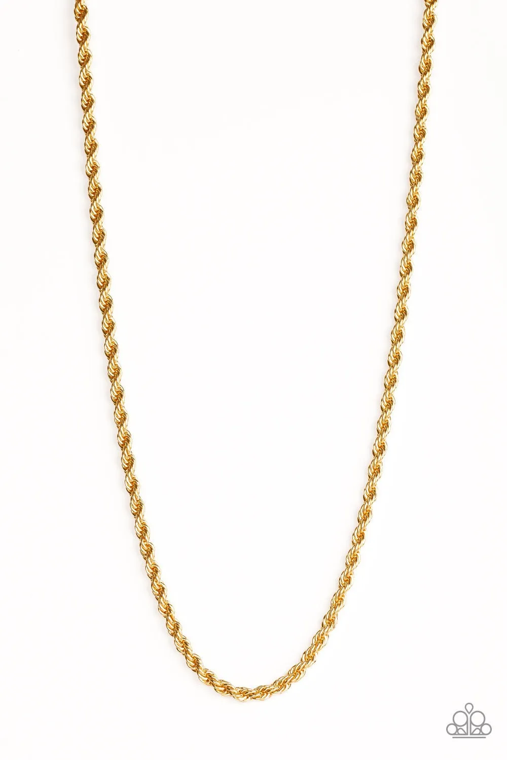 Double Dribble Gold-Urban Necklace