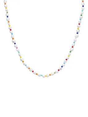 Emma Rainbow Pearl Necklace