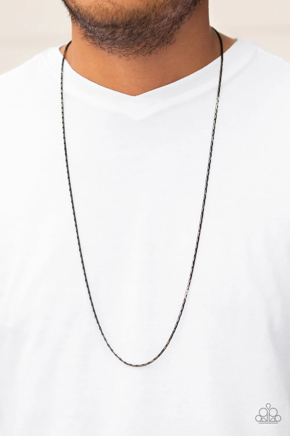 Game Day - Gold Paparazzi Urban Necklace