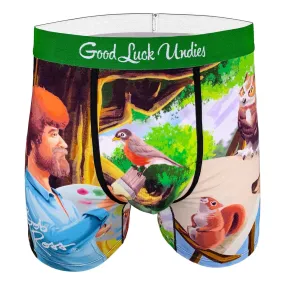 Good Luck Undies Bob Ross Painting