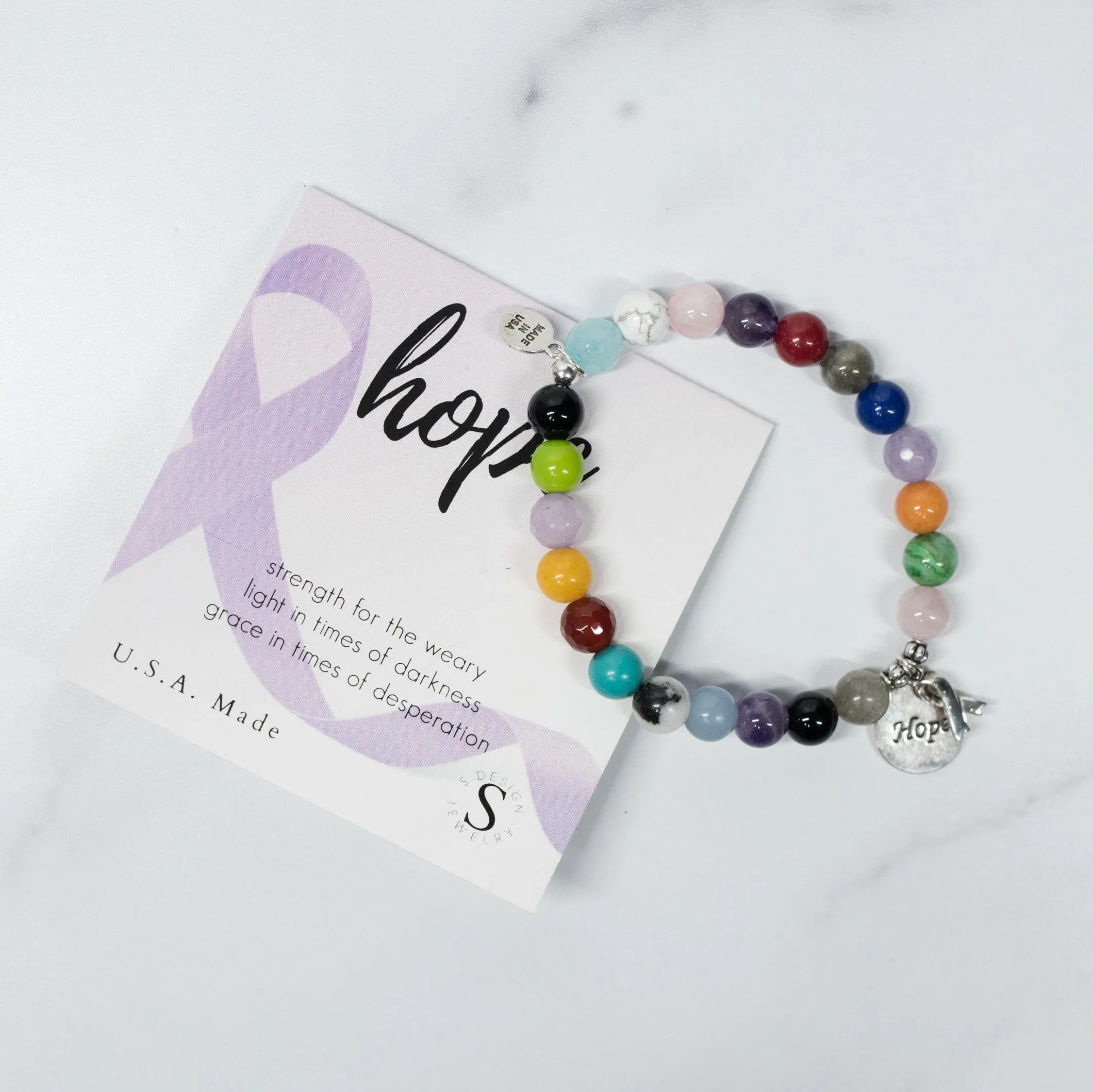 Hope - Stone Beaded Bracelet