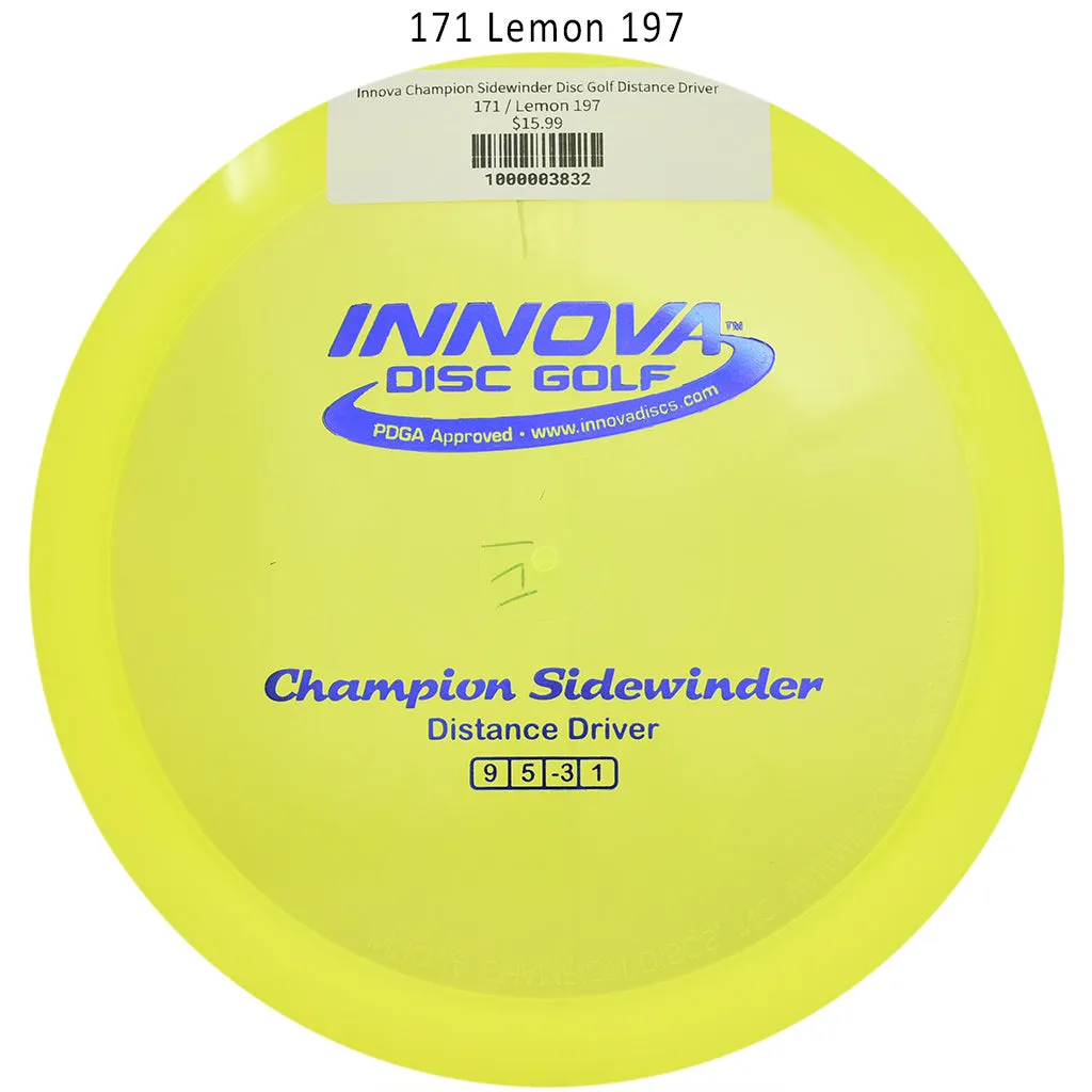 Innova Champion Sidewinder Disc Golf Distance Driver