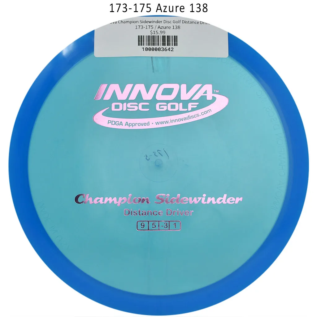 Innova Champion Sidewinder Disc Golf Distance Driver