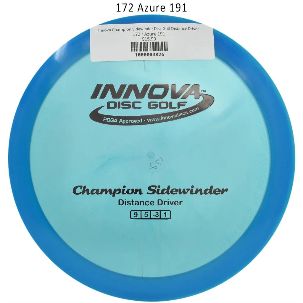 Innova Champion Sidewinder Disc Golf Distance Driver