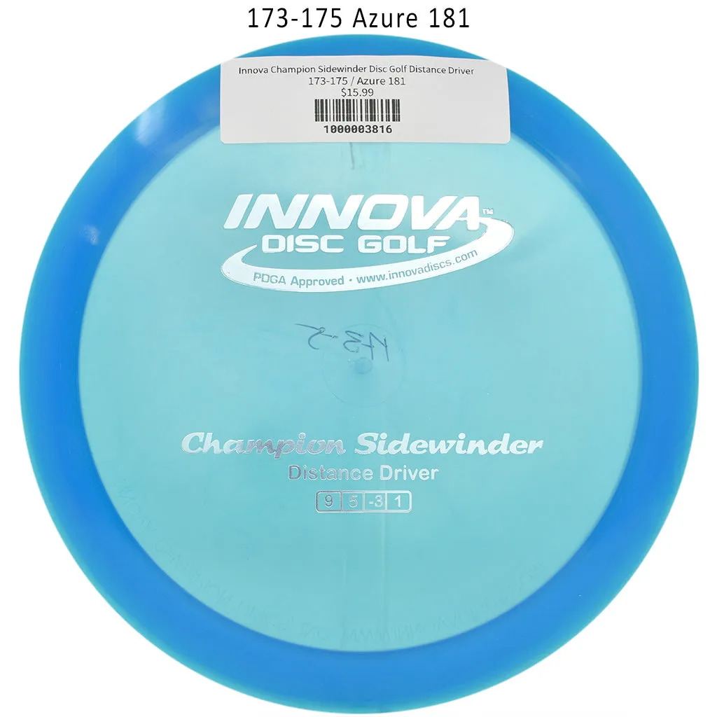 Innova Champion Sidewinder Disc Golf Distance Driver