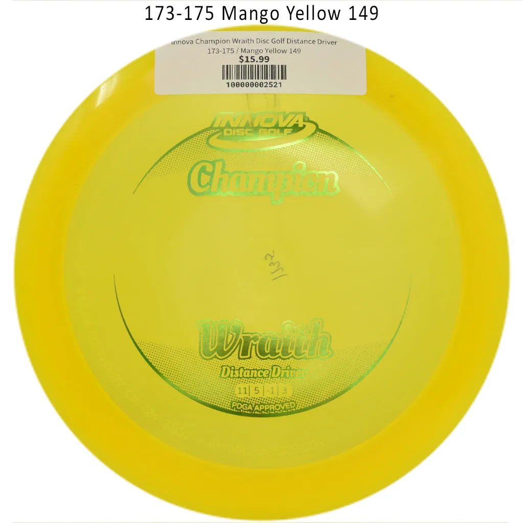 Innova Champion Wraith Disc Golf Distance Driver