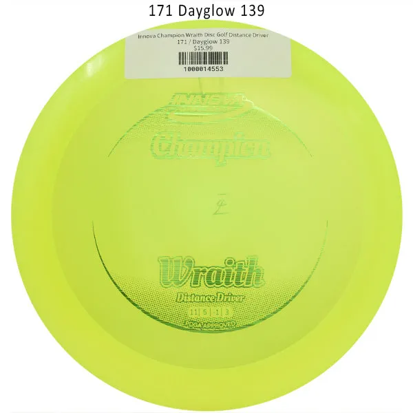 Innova Champion Wraith Disc Golf Distance Driver