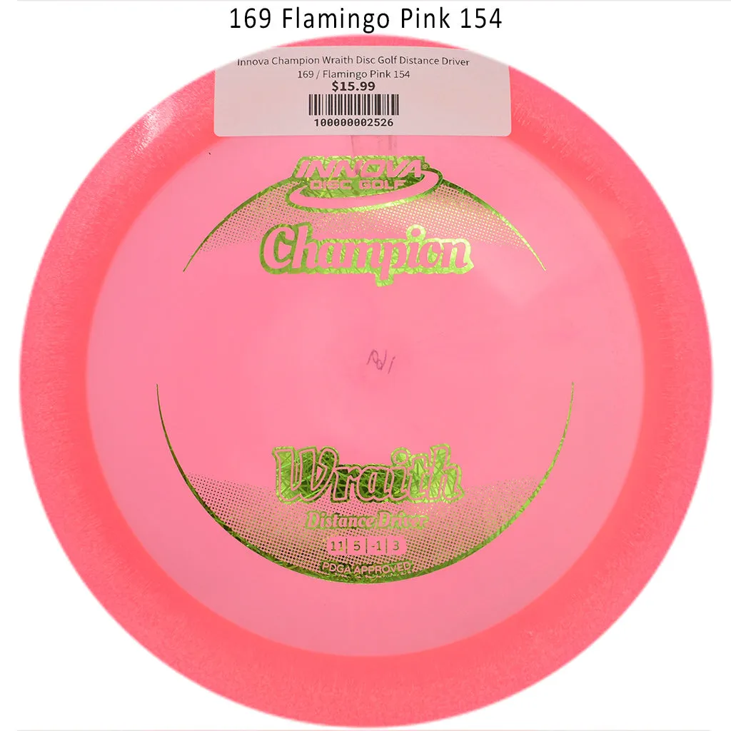 Innova Champion Wraith Disc Golf Distance Driver