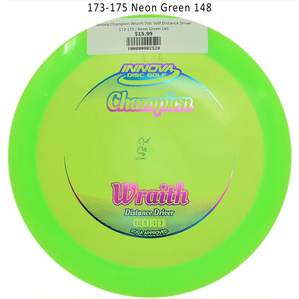 Innova Champion Wraith Disc Golf Distance Driver