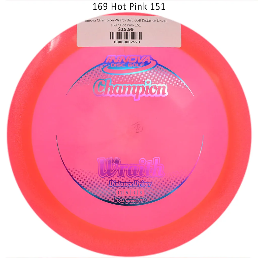 Innova Champion Wraith Disc Golf Distance Driver