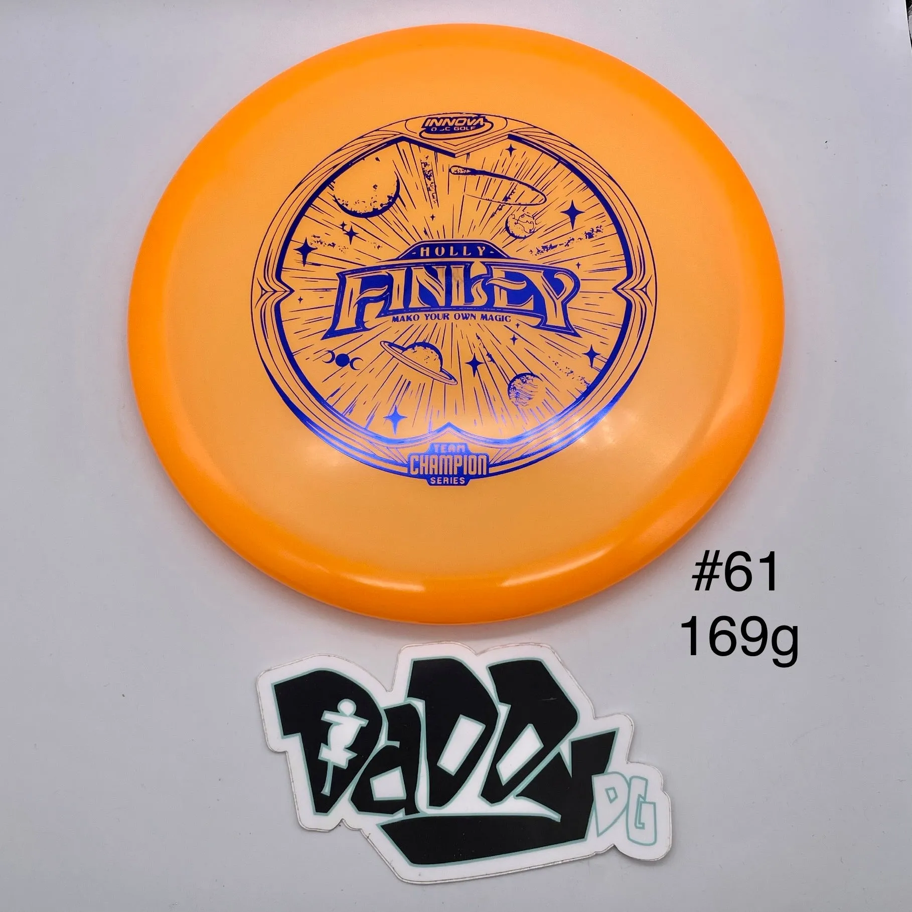 Innova Mako3 Champion Color Glow 2021 Tour Series Holly Finley