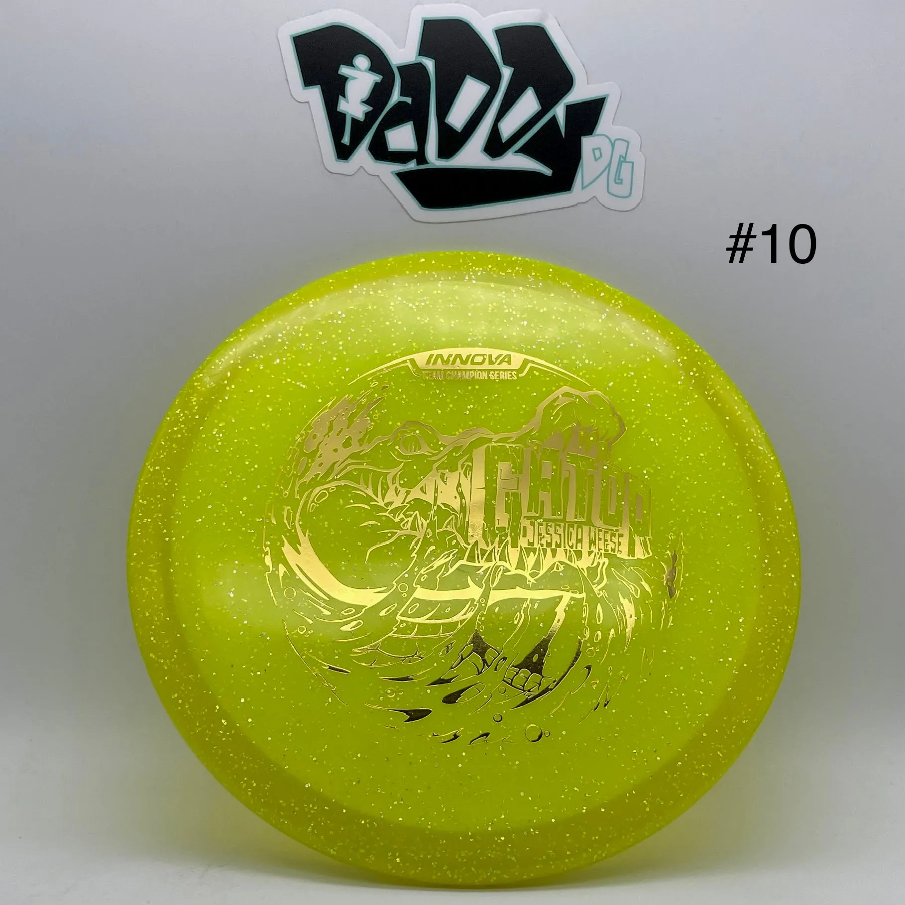 Innova Metal Flake Champion Gator Jessica Weese Tour Series Midrange