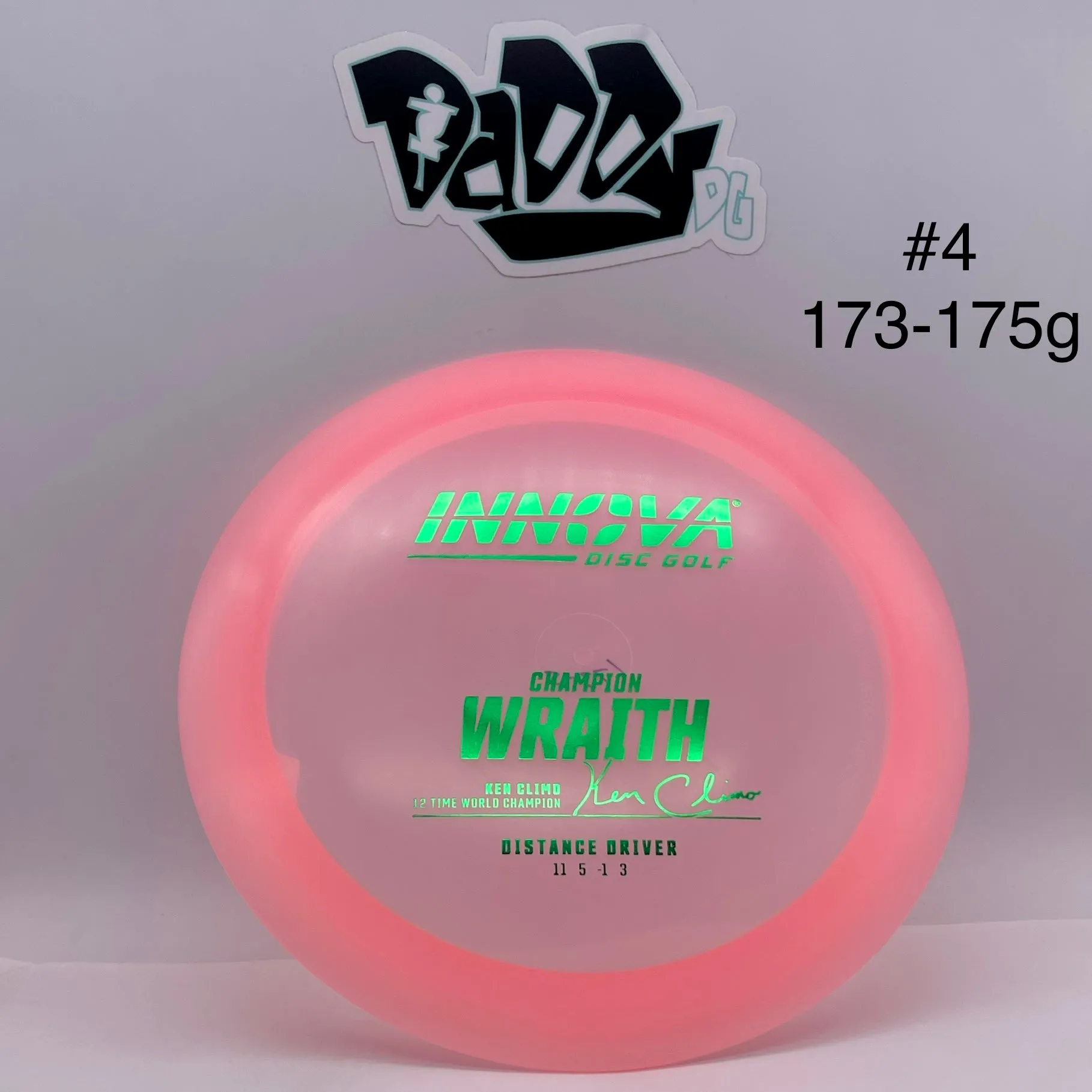 Innova Wraith Champion Distance Driver