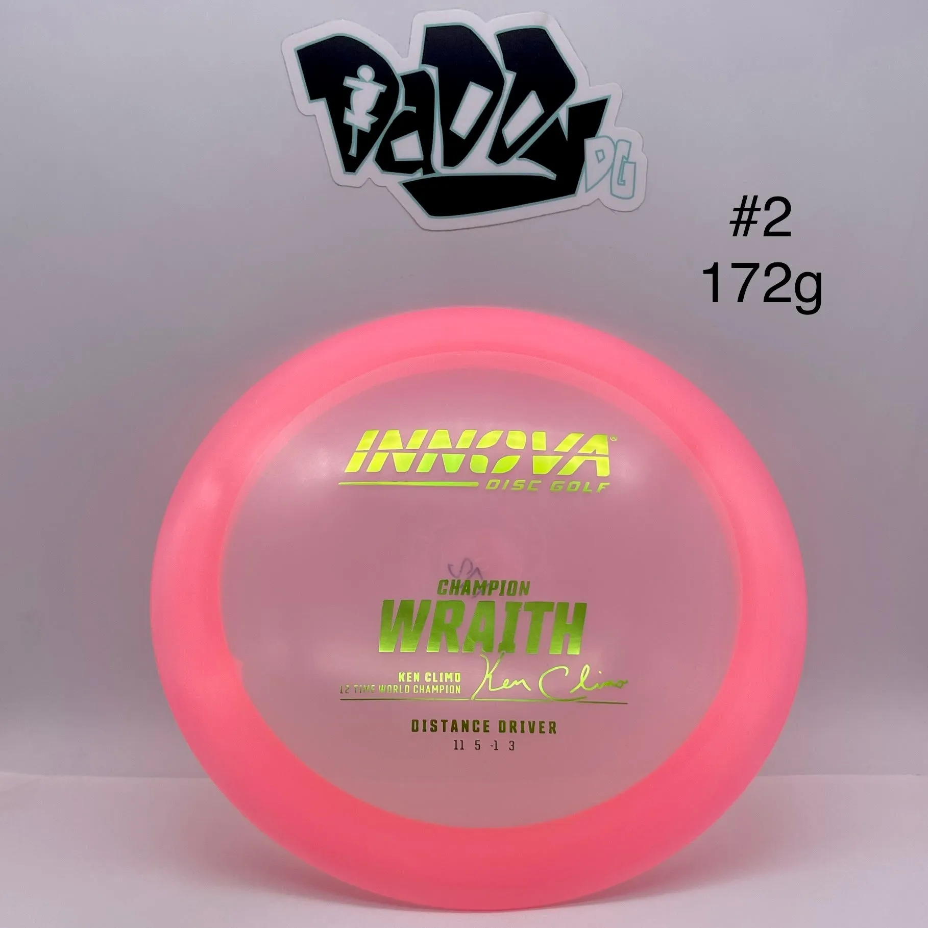 Innova Wraith Champion Distance Driver