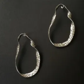 Kafka Silver Earrings