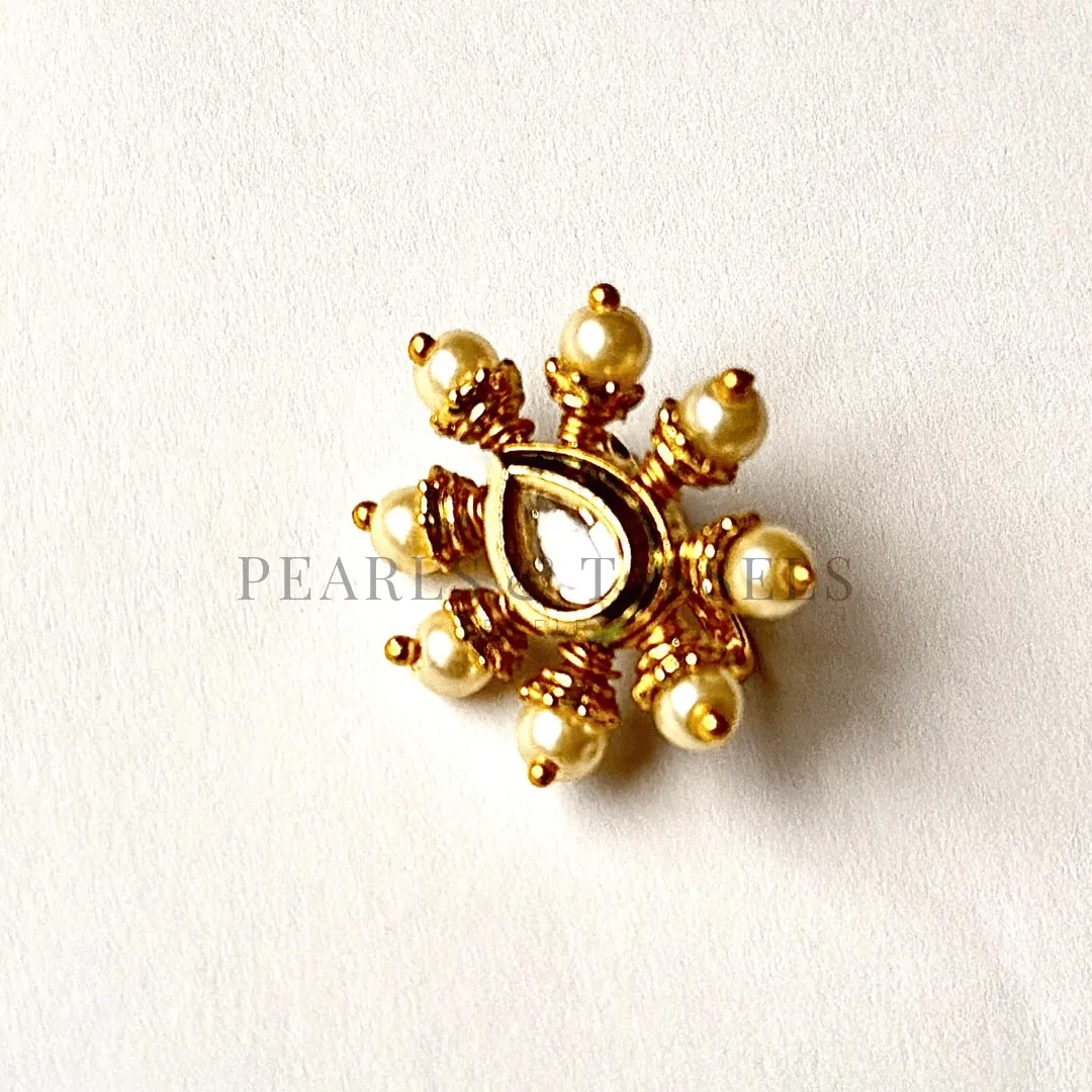 Kundan Nose Pins