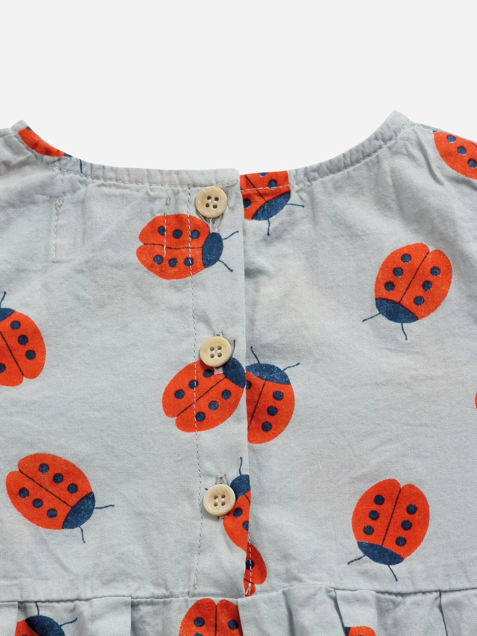 LADYBUG ALL OVER WOVEN DRESS