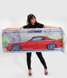 Mazda FD RX7 Garage Flag