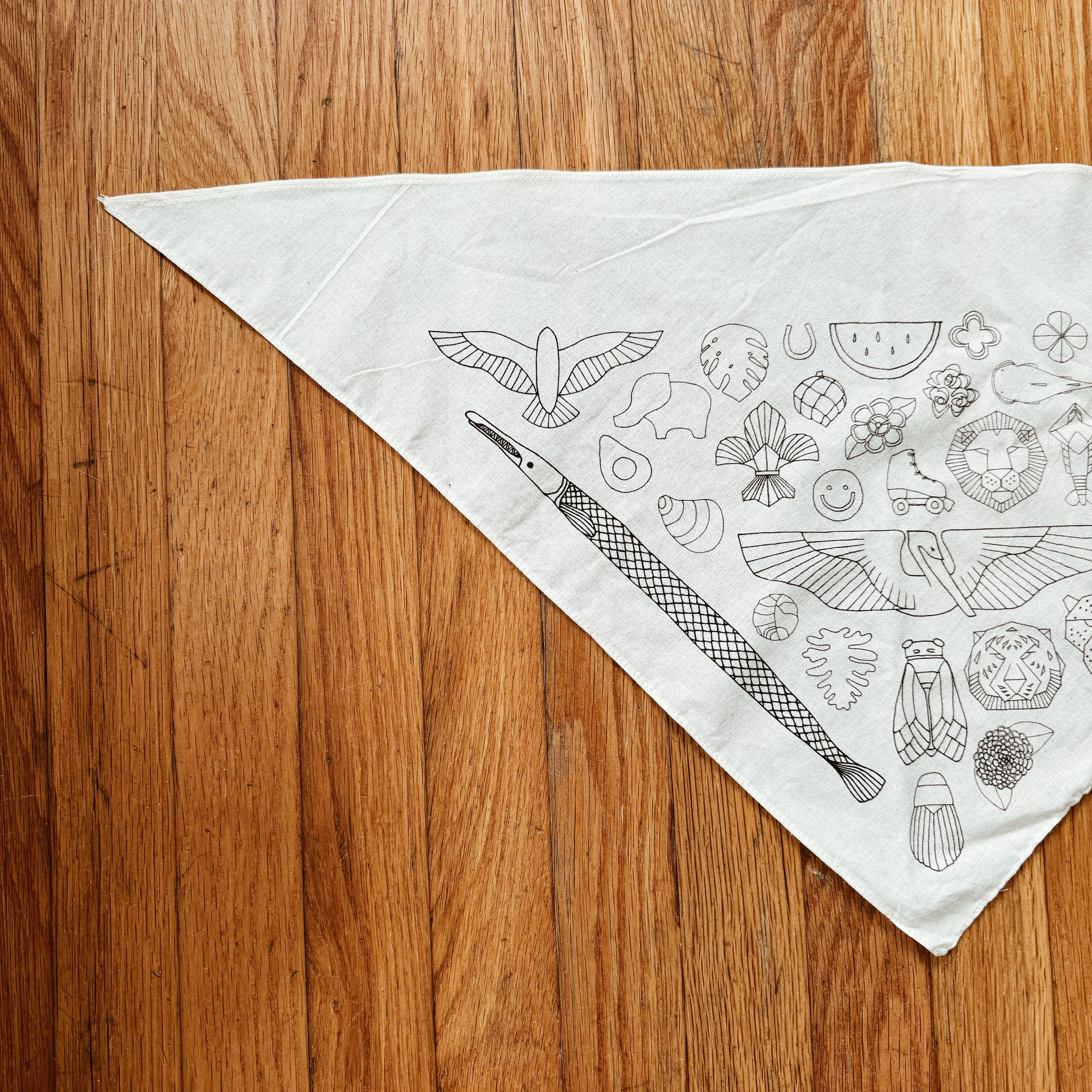 MIMOSA SKETCHES BANDANA