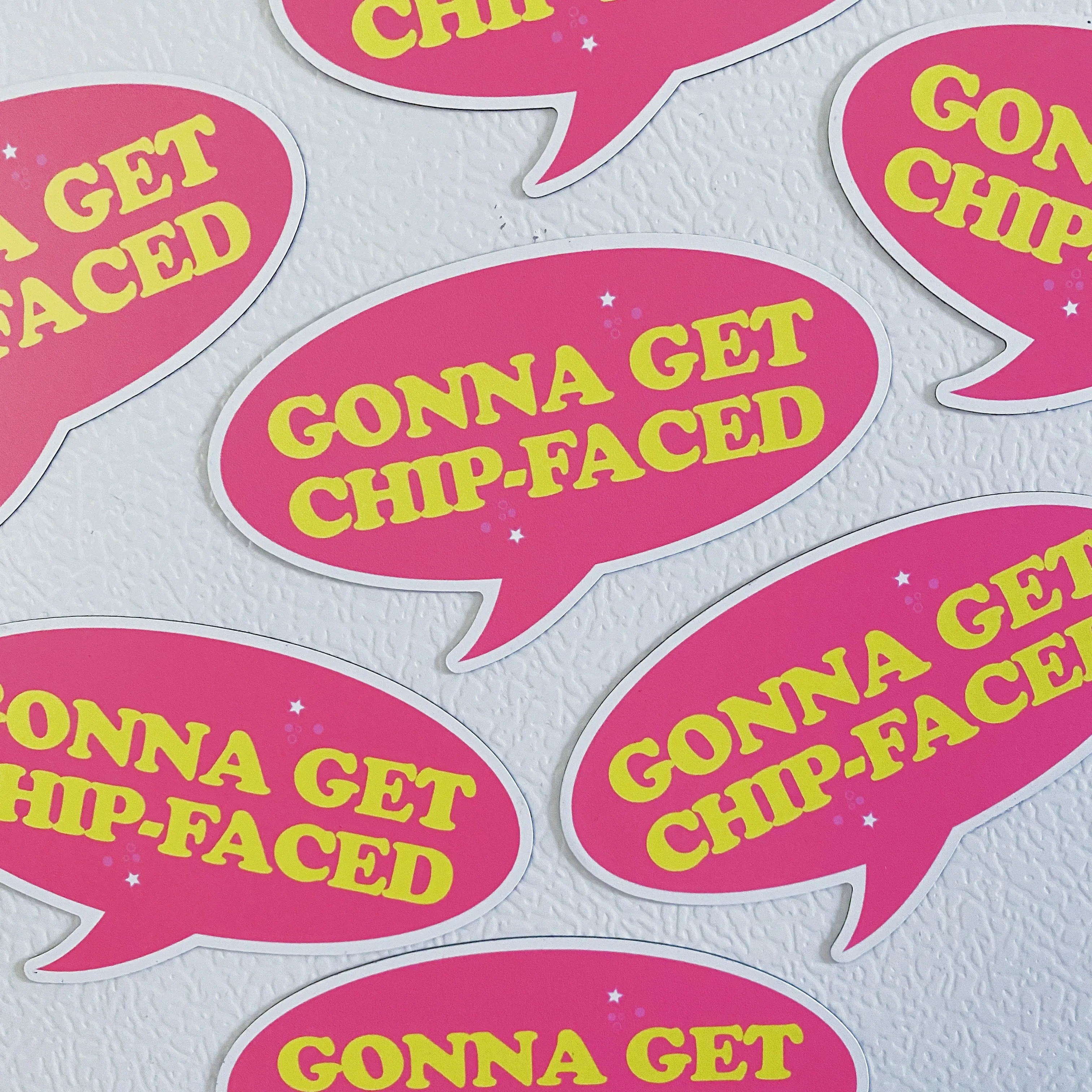 Miss Congeniality Gonna Get Chip-Faced Magnet