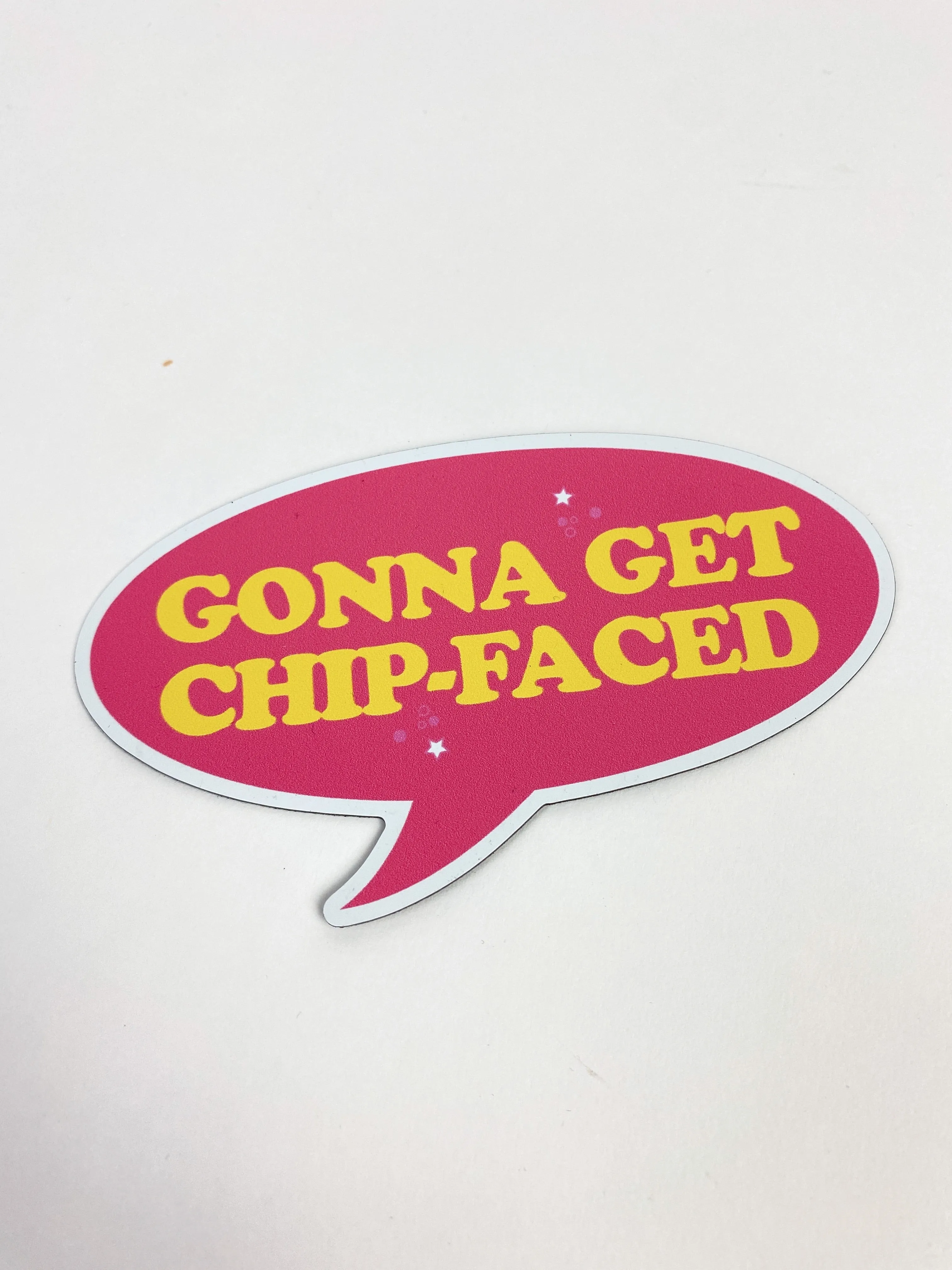 Miss Congeniality Gonna Get Chip-Faced Magnet