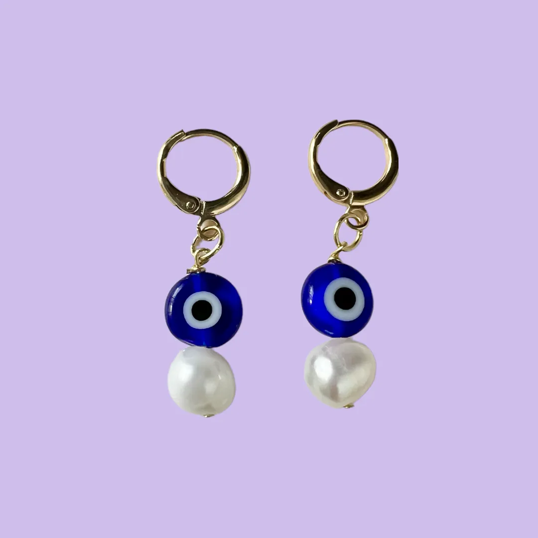 NAZAR PEARL EARRINGS